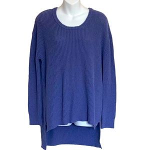 NWT Soft Surroundings Knit Hi-Low Hem Sweater Sz M